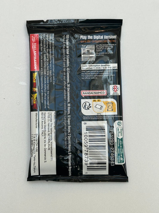 Sobre Cartas Dragon Ball FB-03