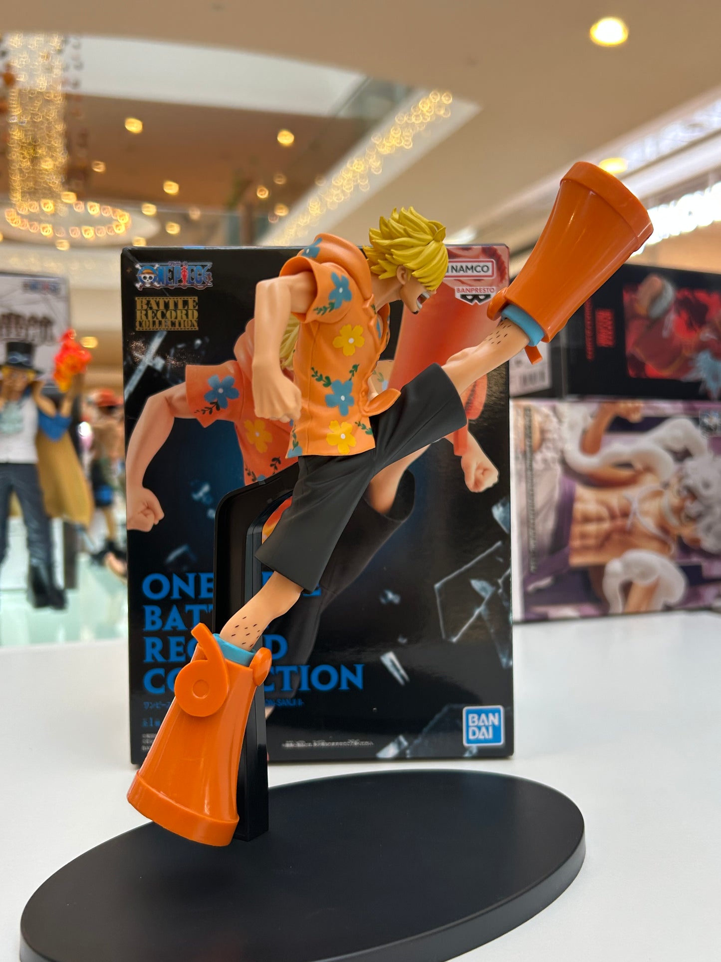 Figura Sanji II Batlle Récord Collection Banpresto