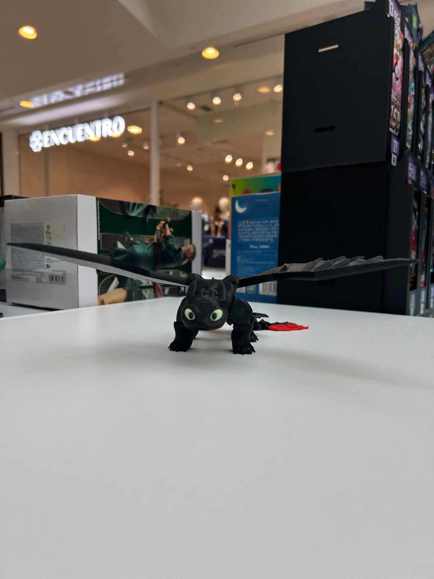 Dragón Articulado 3D Furia Nocturna