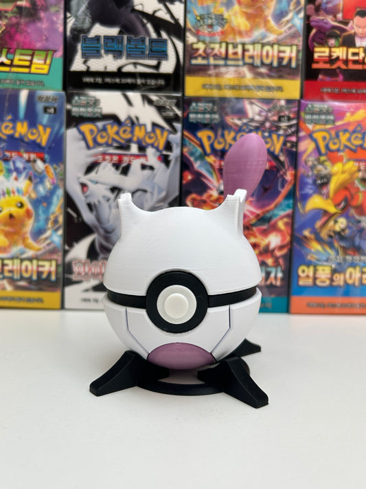 Pokeball 3D Mewtwo