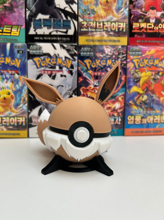 Pokeball 3D Eevee