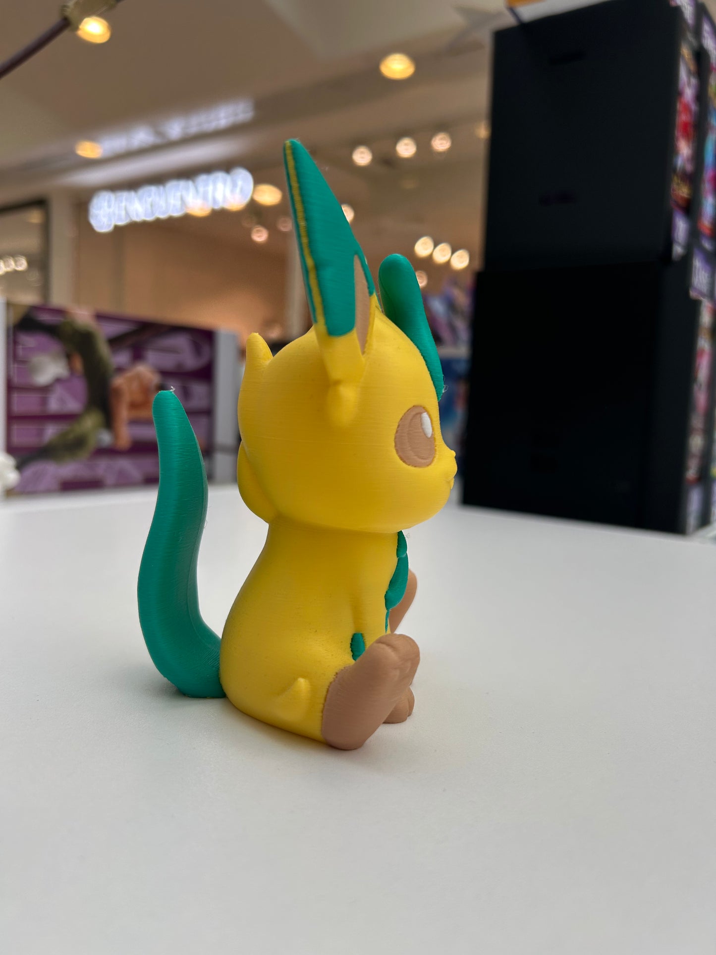 Figura 3D Leafeon