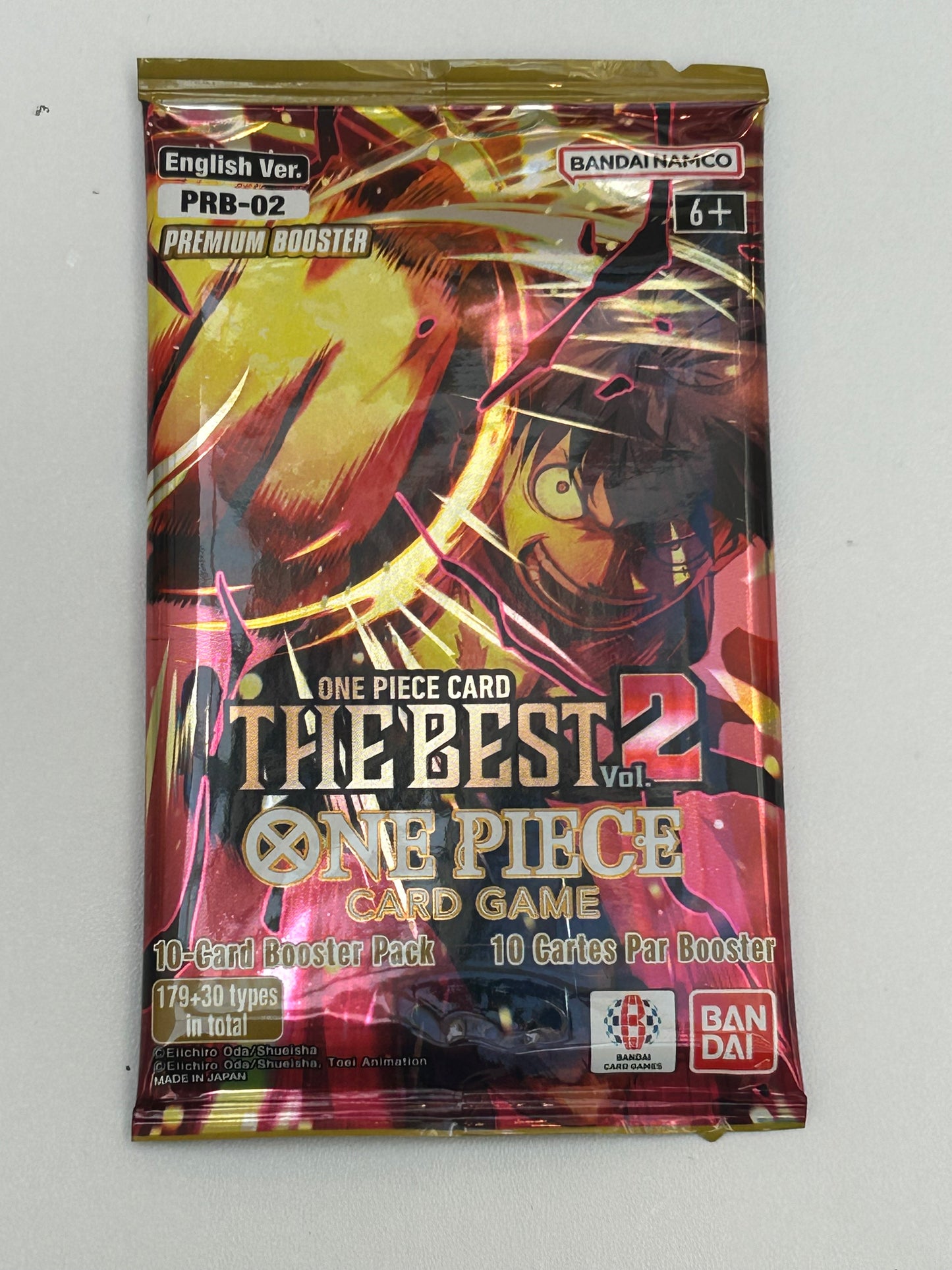 Sobre Cartas One Piece PRB-02