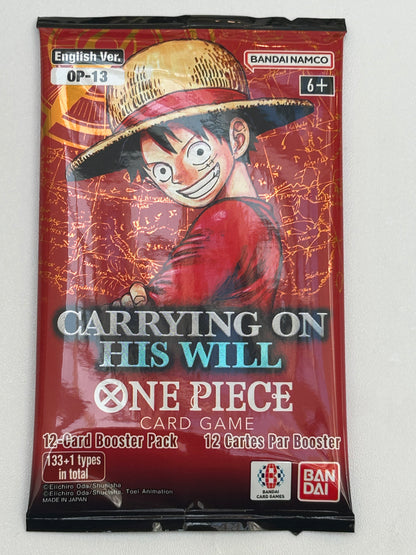 Sobre Cartas One Piece OP-13