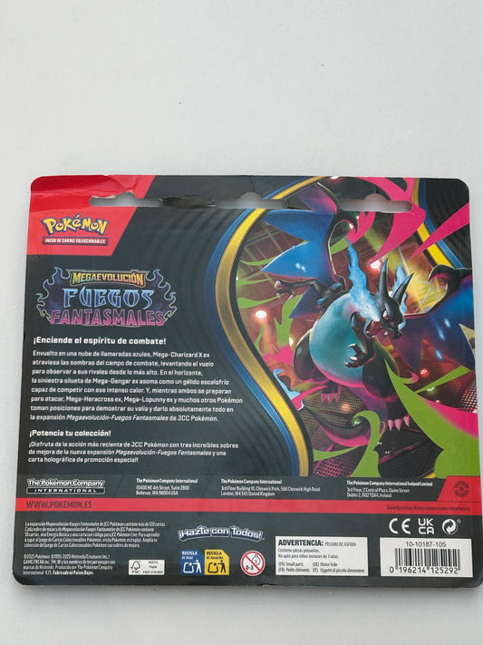 Blíster Fuegos Fantasmales Pokemon