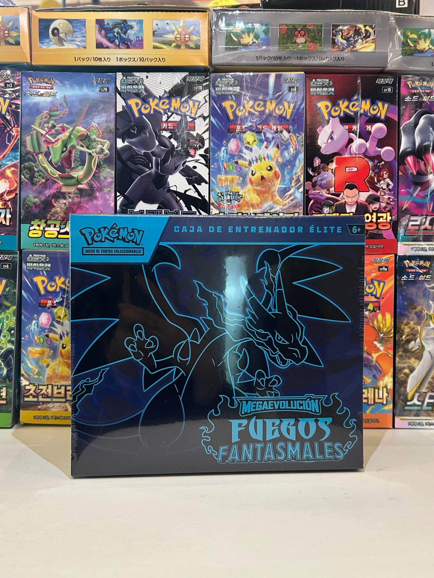 ETB Fuegos Fantasmales Español Pokemon