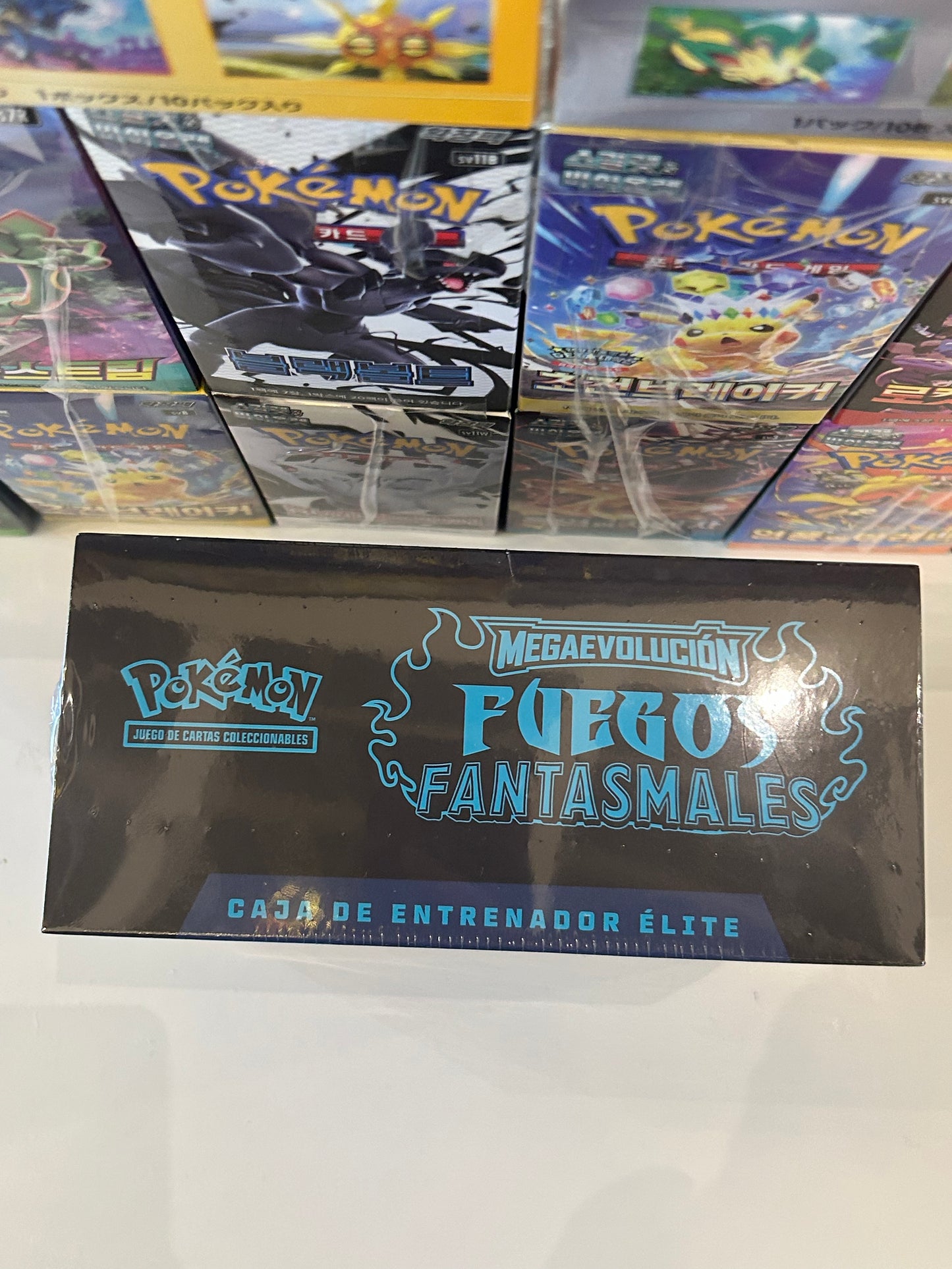 ETB Fuegos Fantasmales Español Pokemon