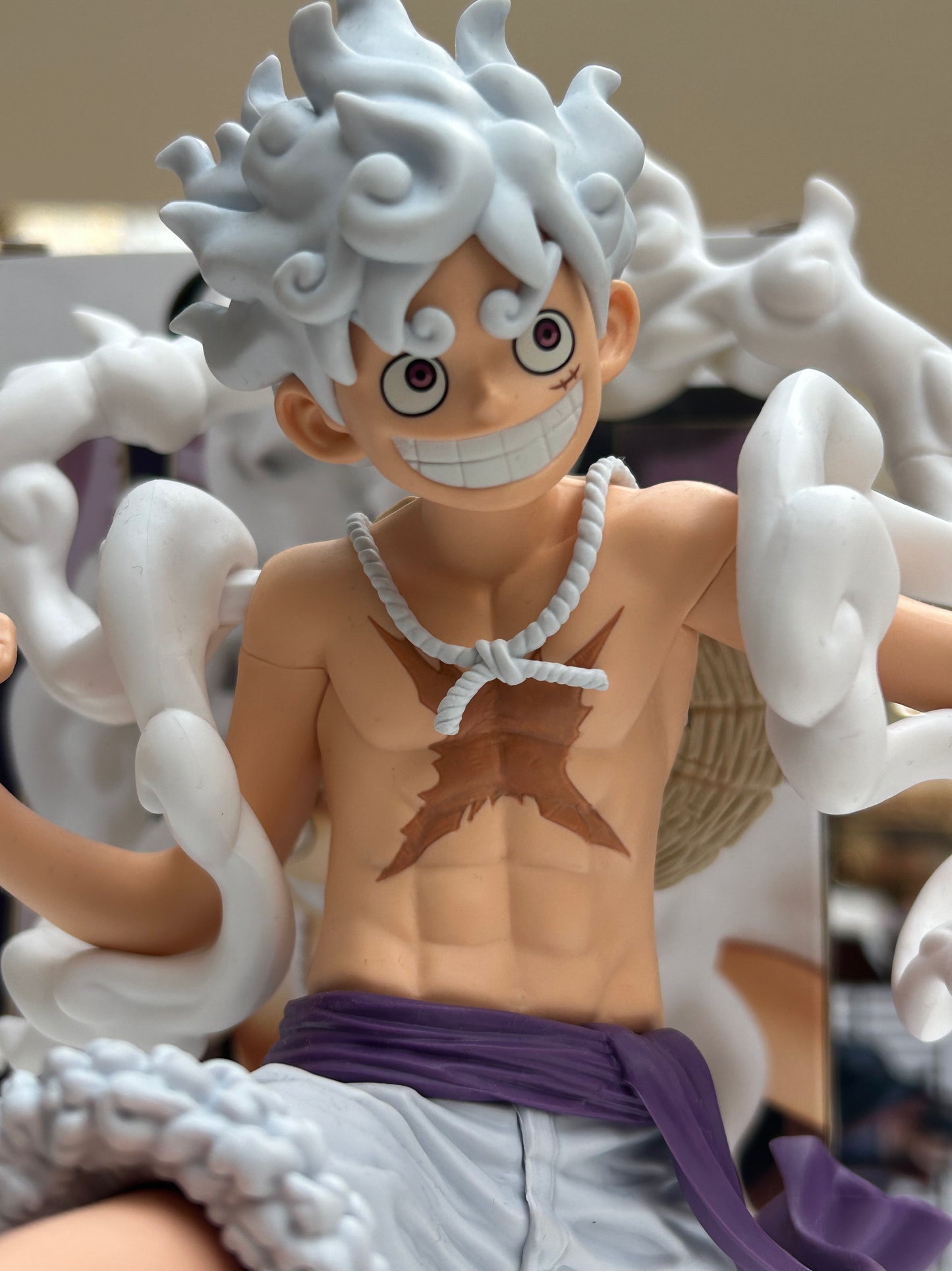 Figura Monkey D.Luffy GEAR5 Grandista