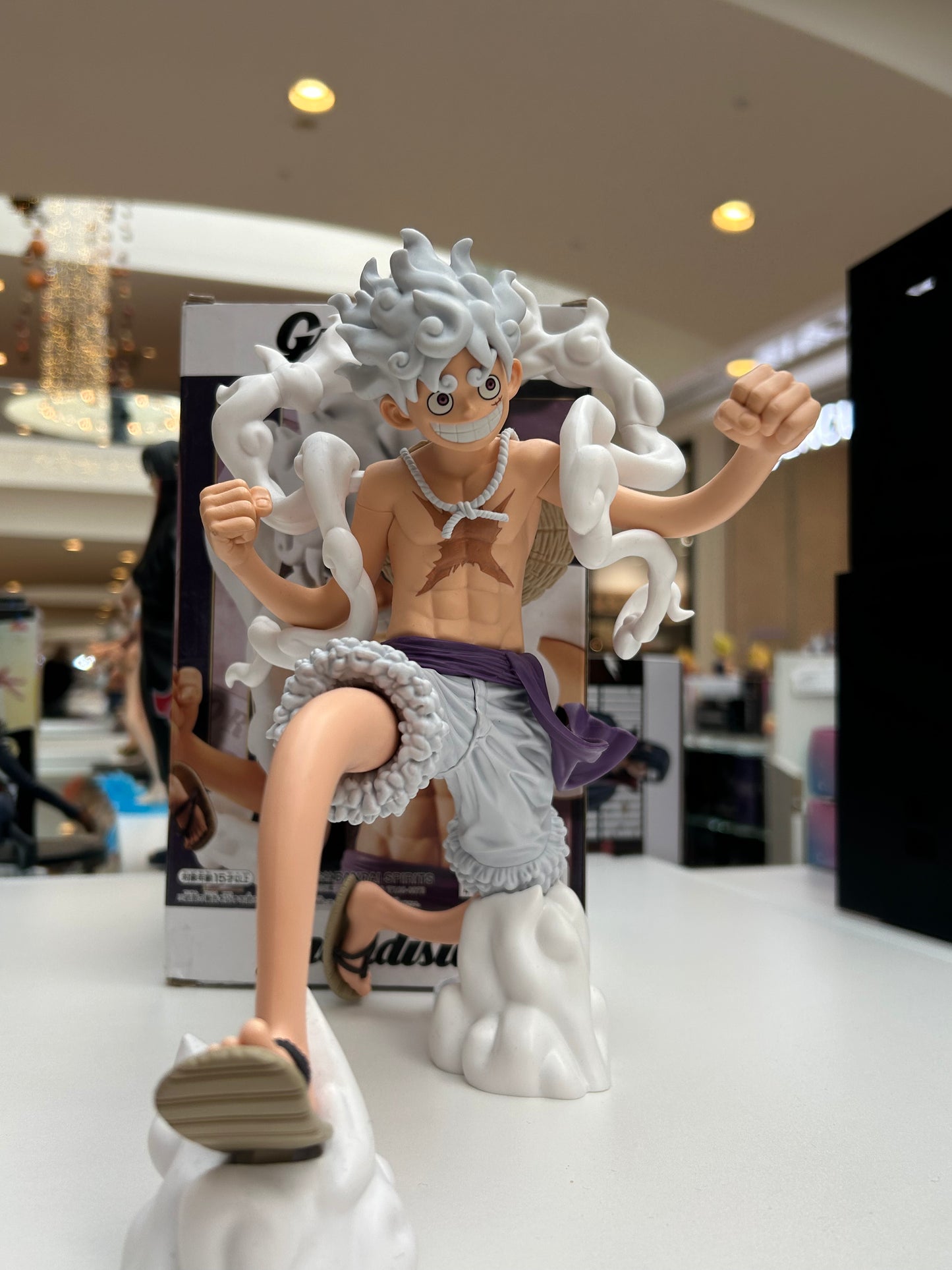 Figura Monkey D.Luffy GEAR5 Grandista