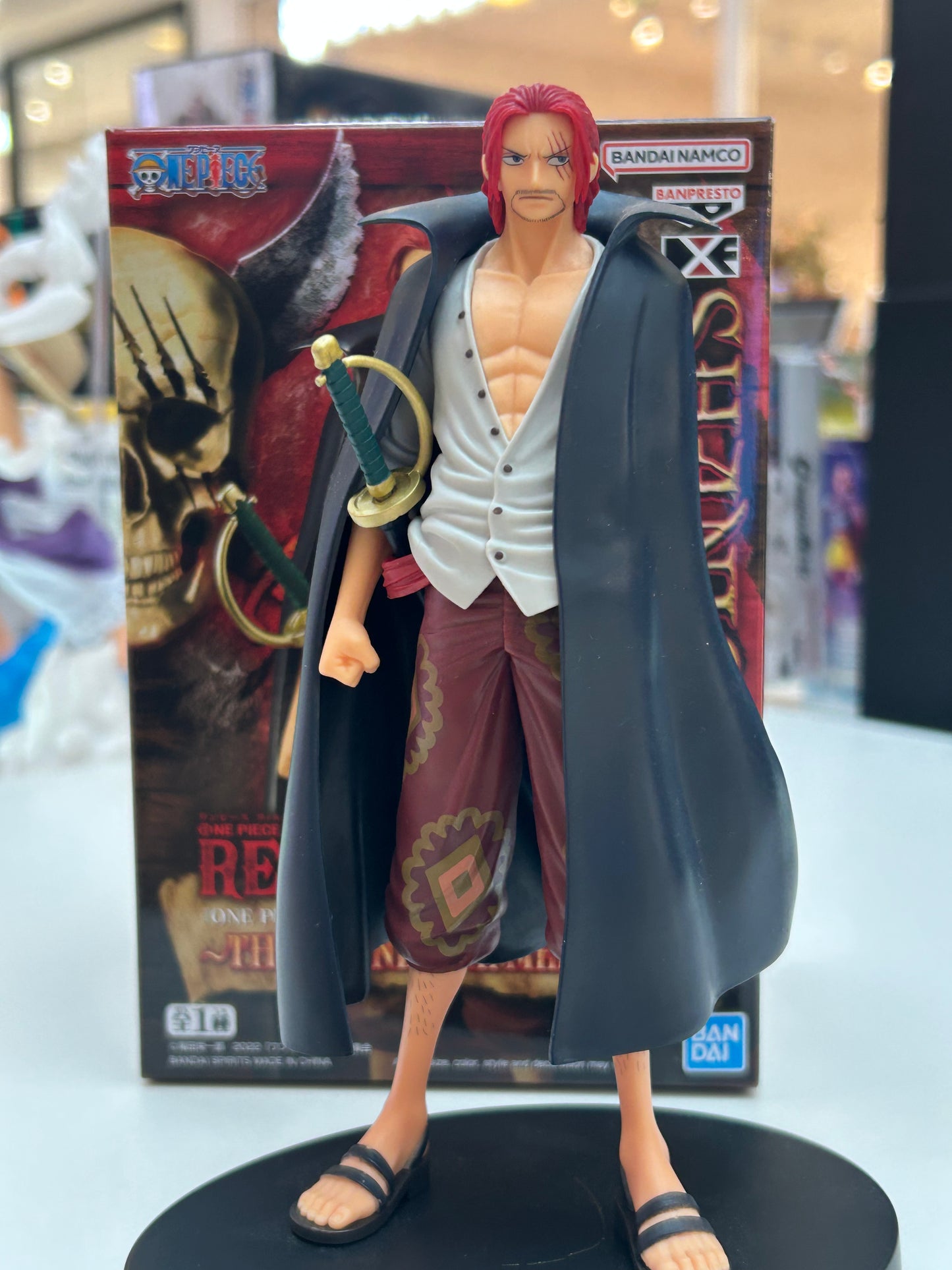 Figura Shanks The Grandine Men Banpresto