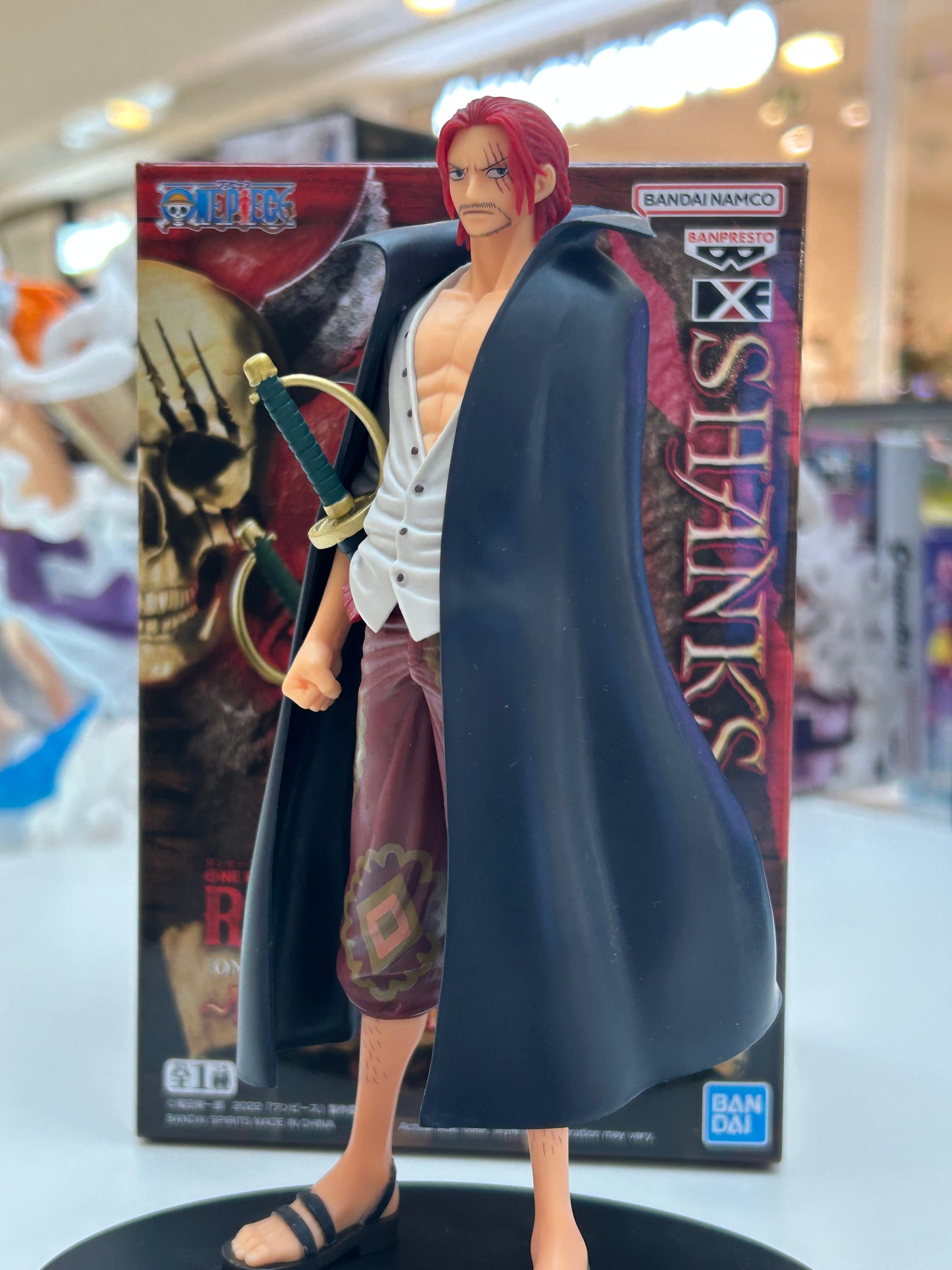 Figura Shanks The Grandine Men Banpresto