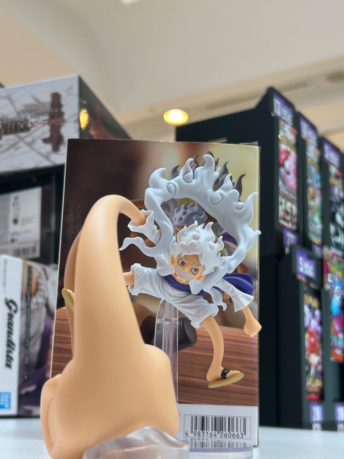 Figura Luffy Gear 5 Banpresto