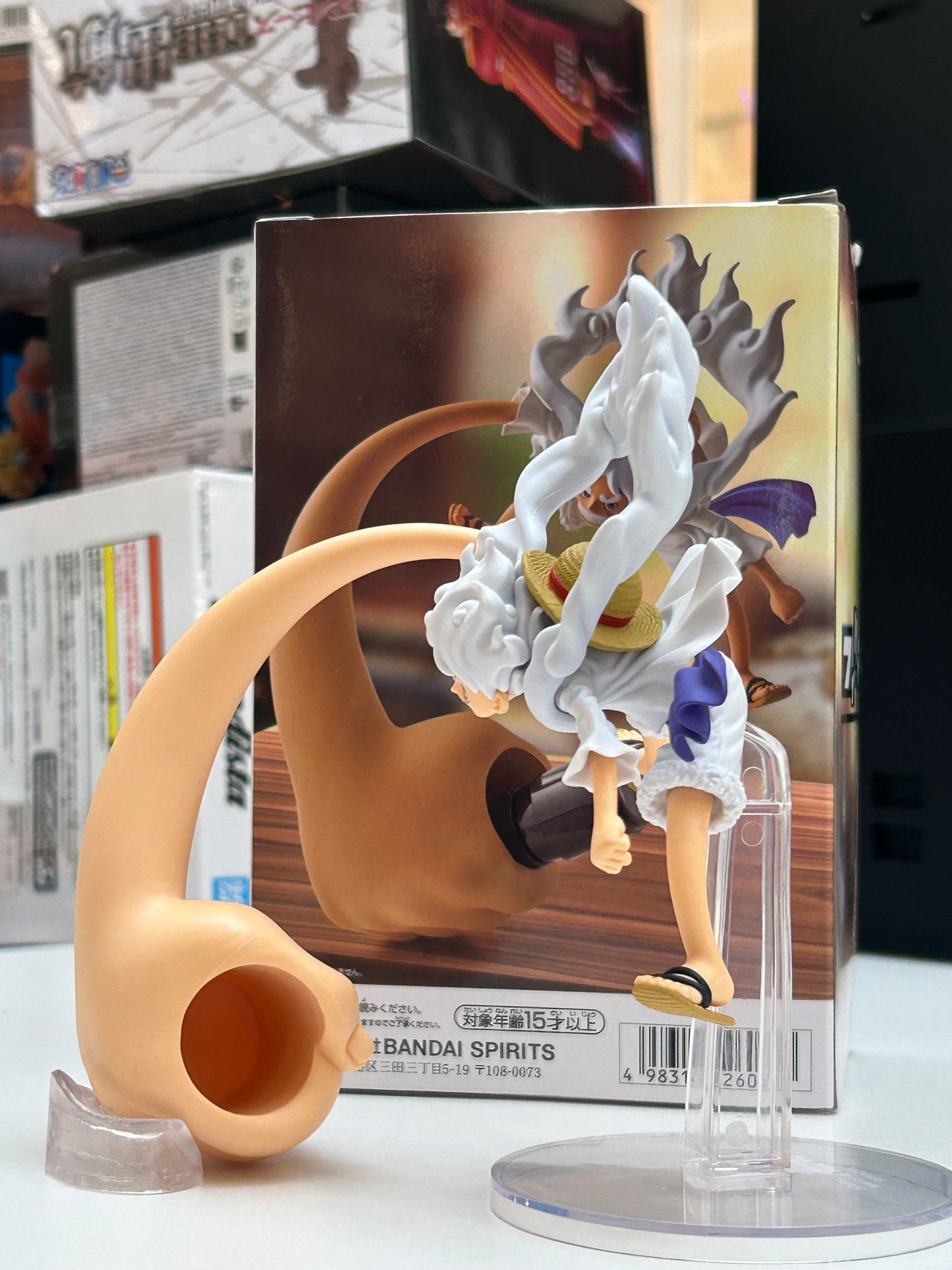 Figura Luffy Gear 5 Banpresto