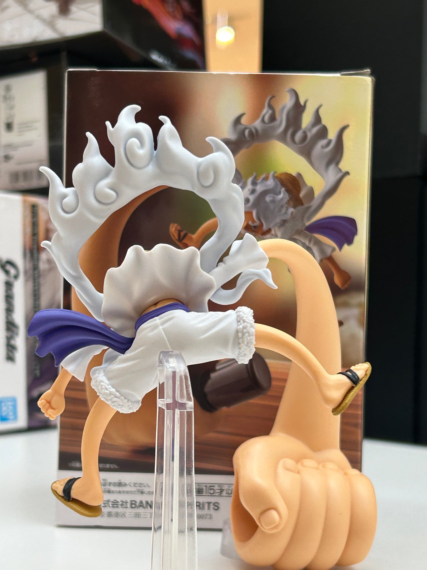 Figura Luffy Gear 5 Banpresto