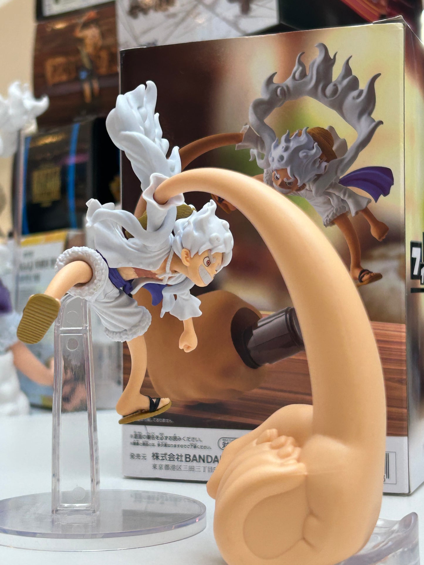 Figura Luffy Gear 5 Banpresto