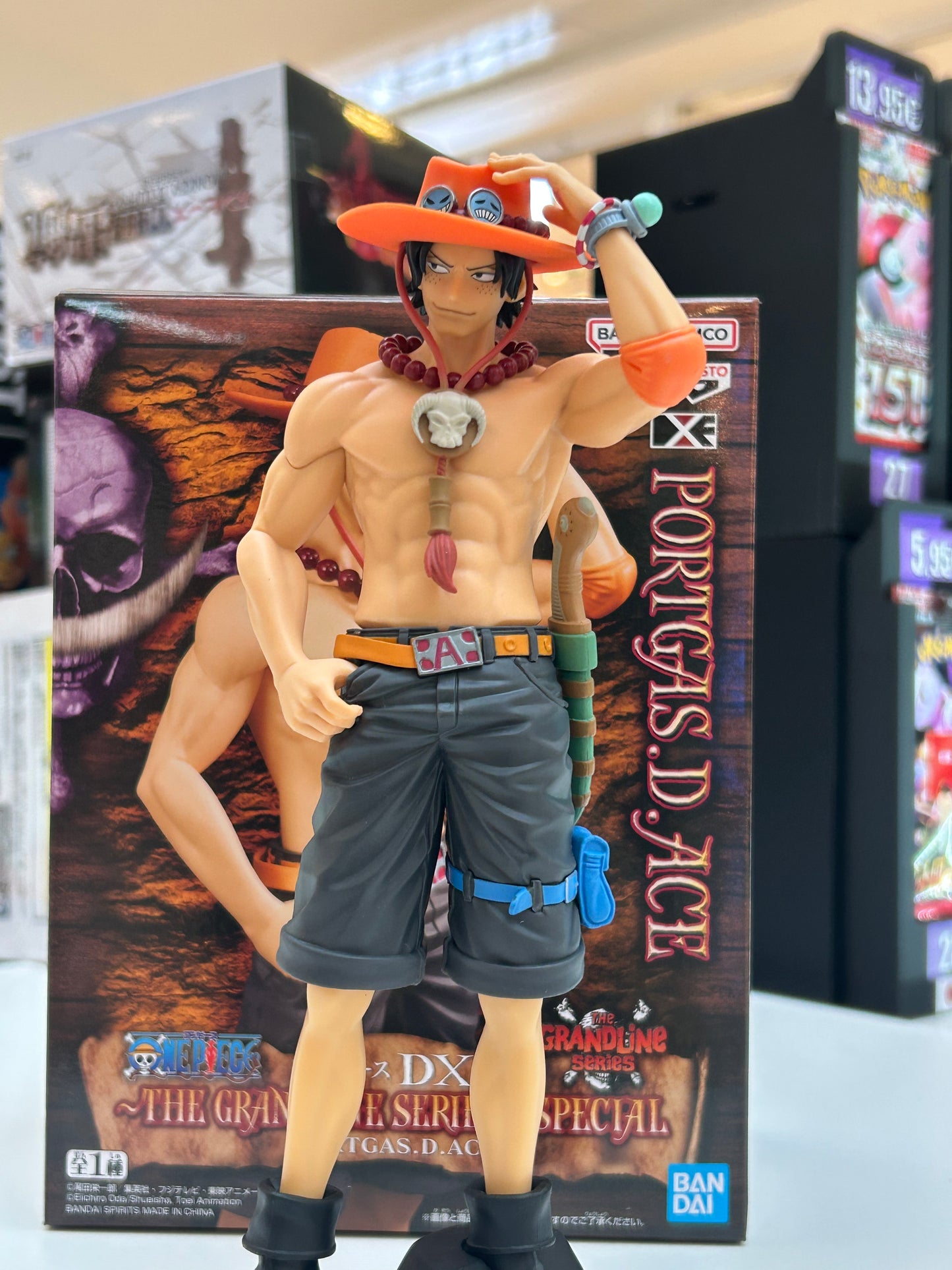 Figura Portgas D.Ace Banpresto The Grandline Series Special