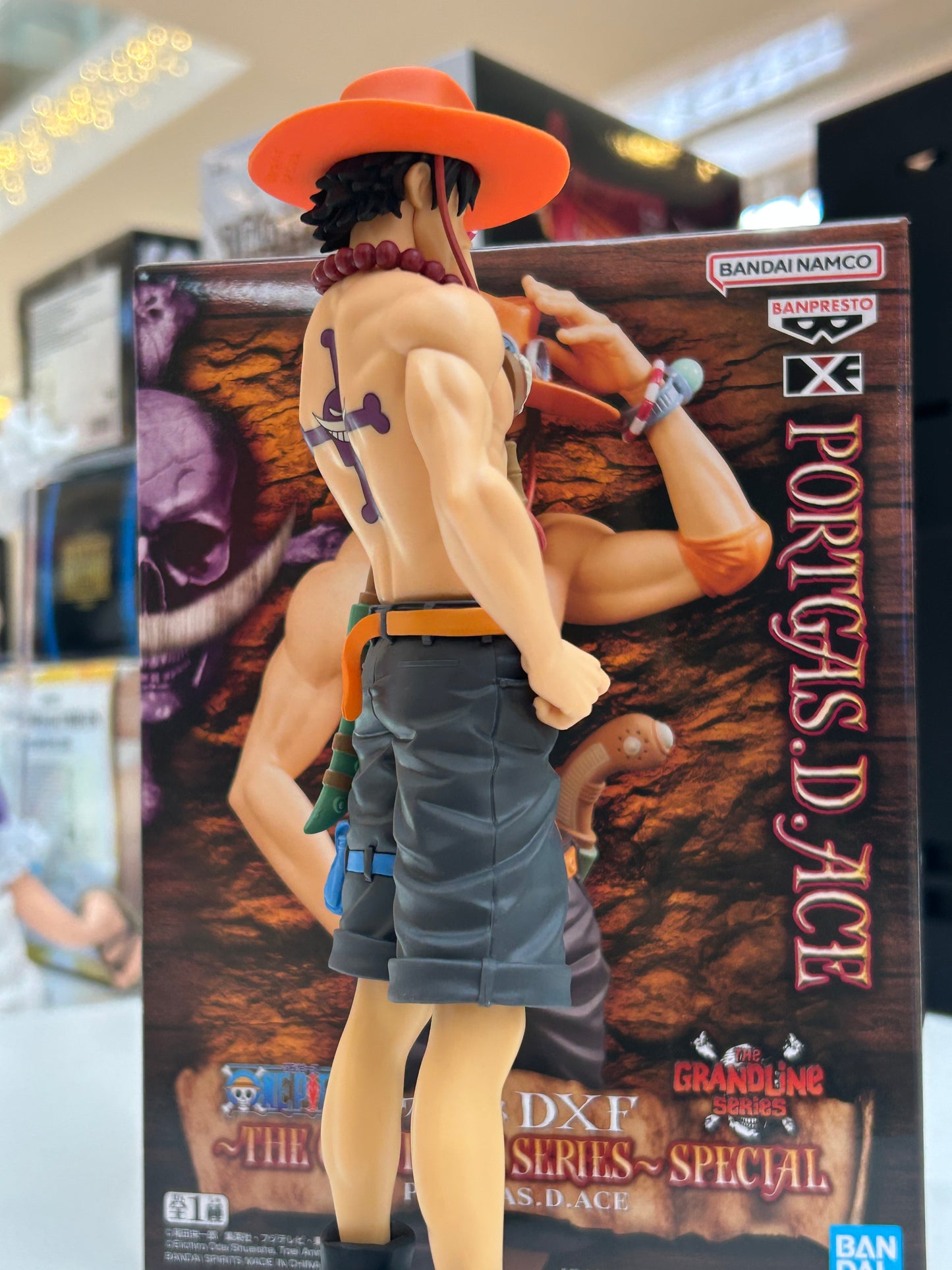 Figura Portgas D.Ace Banpresto The Grandline Series Special