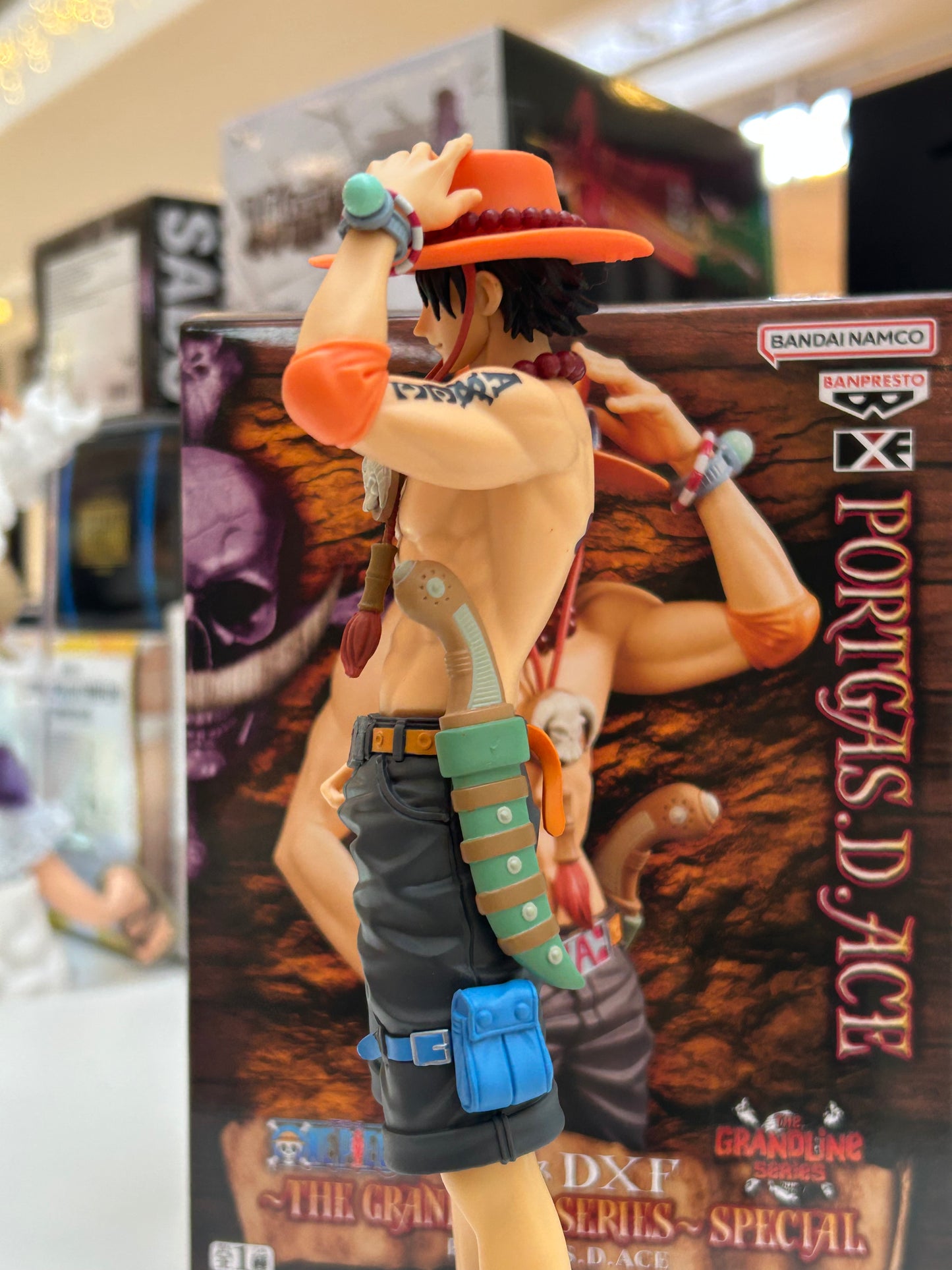 Figura Portgas D.Ace Banpresto The Grandline Series Special