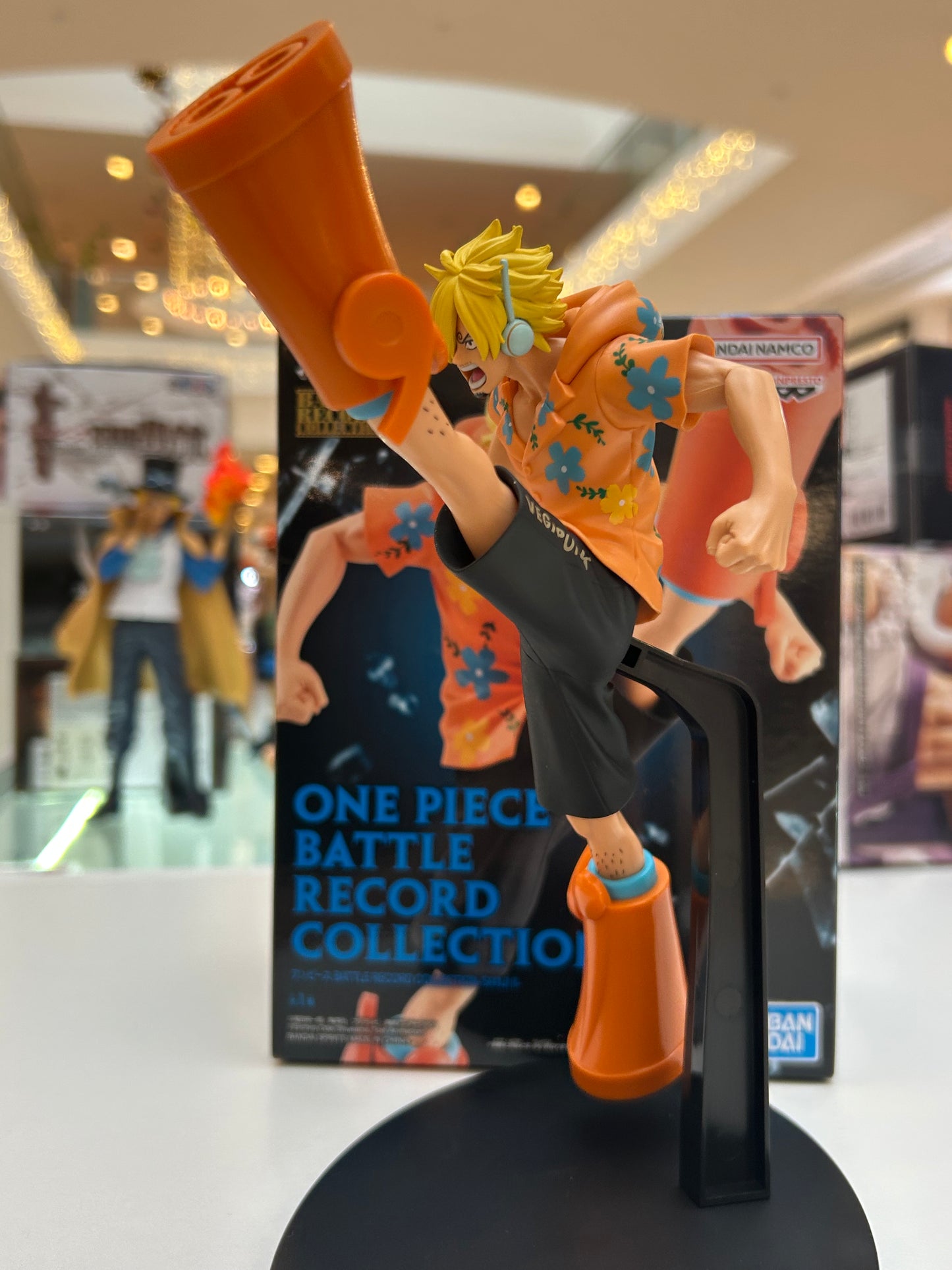Figura Sanji II Batlle Récord Collection Banpresto