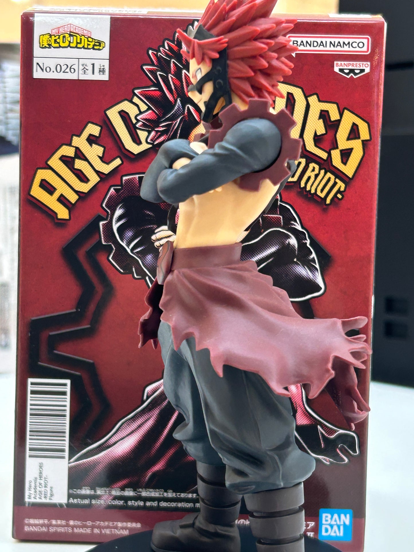 Figura Eijiro Kirishima Age of Heroes Banpresto