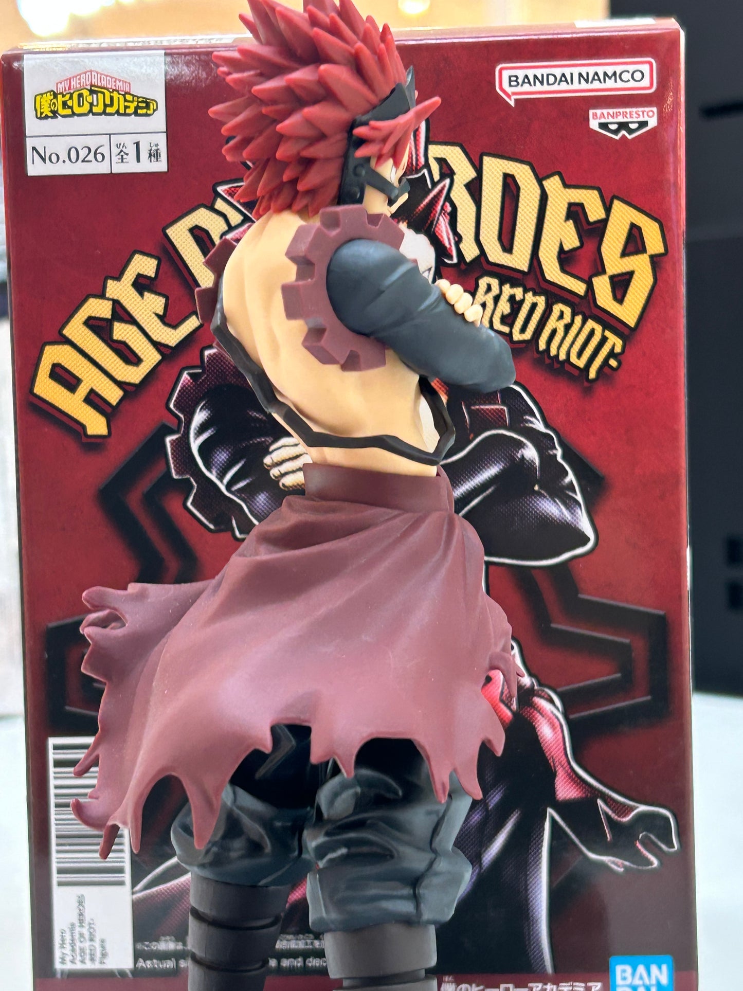 Figura Eijiro Kirishima Age of Heroes Banpresto