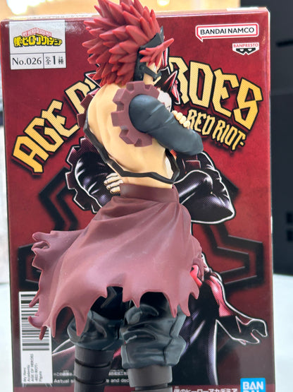 Figura Eijiro Kirishima Age of Heroes Banpresto