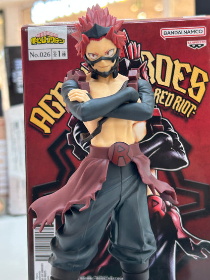 Figura Eijiro Kirishima Age of Heroes Banpresto