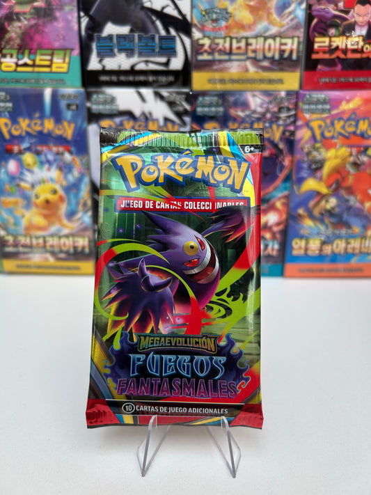 Sobre Pokemon Fuegos Fantasmales ESP