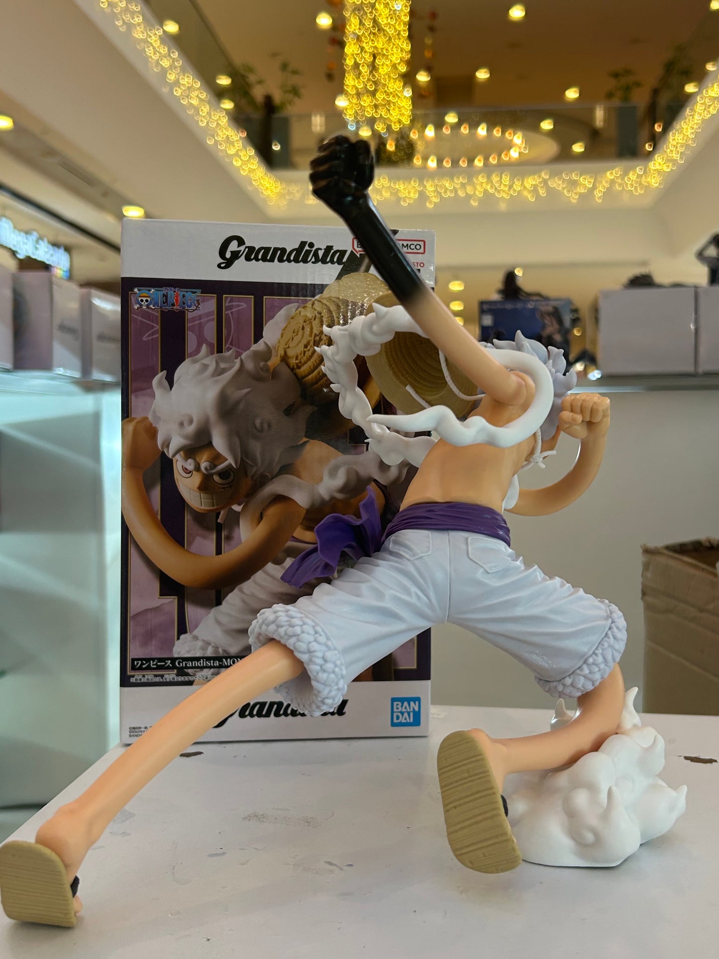 Figura Luffy GEAR 5 II Grandista