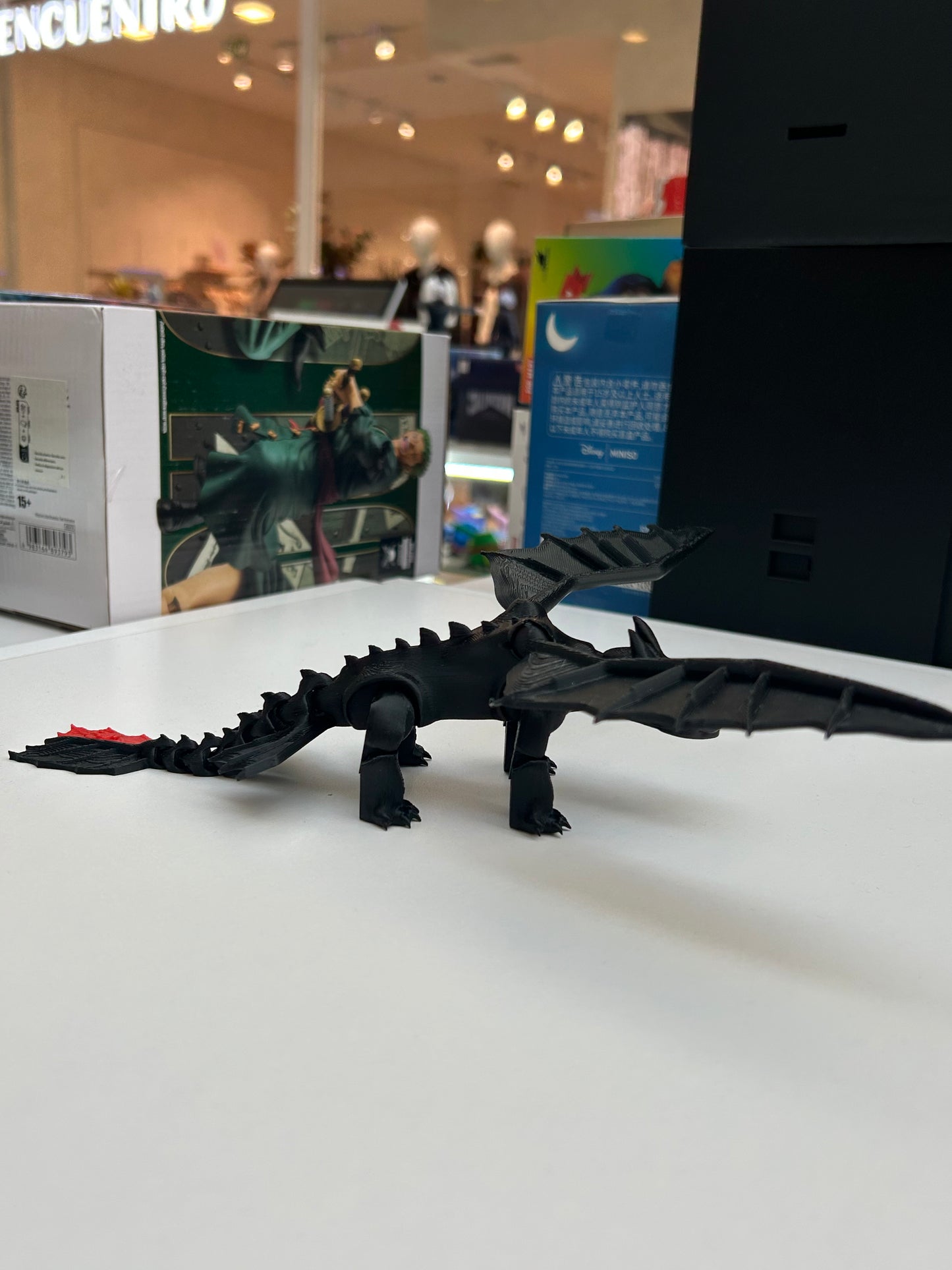 Dragón Articulado 3D Furia Nocturna